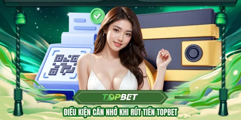 Điều kiện cần nhớ khi rút tiền TOPBET 